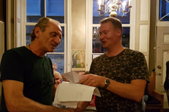 Cor Paans (l) feliciteert Hans Nunnikhoven 11-09-2018-3