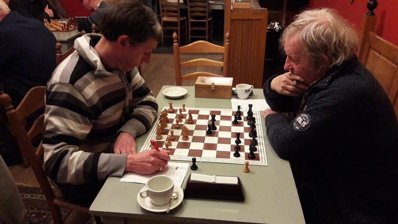 Debutant Mark Hopman (l) en Paul de Roos (Foto: Antonia van Wijngaarden)