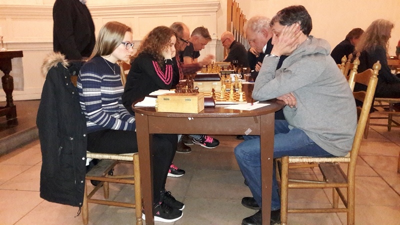 Tabitha Snikkers (l) en Mark Hopman (Foto: A. van Wijngaarden)
