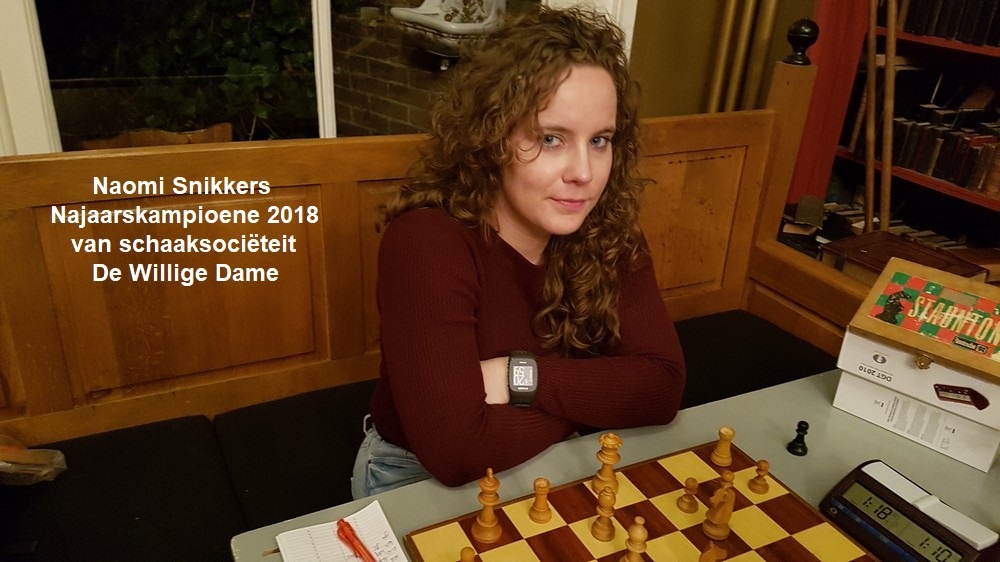 Naomi Snikkers Kampioene Najaarscompetitie 2018