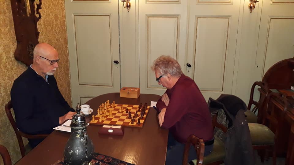 Pieter Sandijck (l) en Fons Claessen 22-01-2019 (Foto: Pearl Uyttenhove)