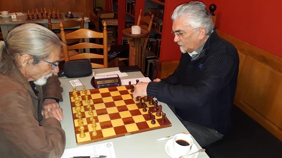 Han van Gorkom (r) versloeg Fred de Heer 05-02-2019 (Foto: Pearl Uyttenhove)